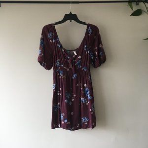 Xhilaration Floral Purple Summer Dress | EXCELLENT CONDITION | RARELY WORN